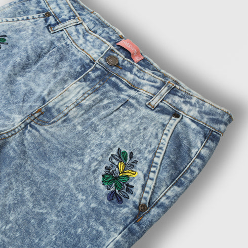 Denim Girls Shorts